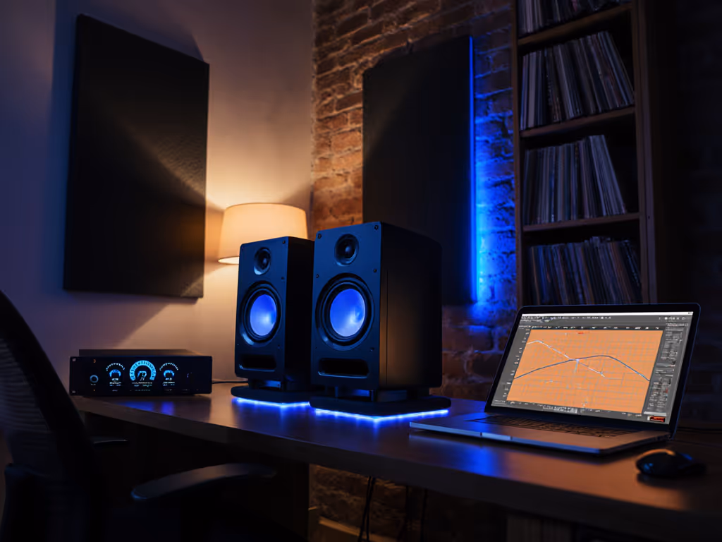 Studio Monitor DSP: Tame Small Room Bass (65 chars)